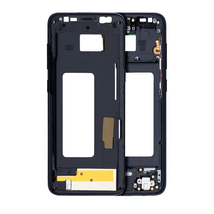 Mittelrahmen für Samsung Galaxy S8 (mit Kleinteilen) (Midnight Black)