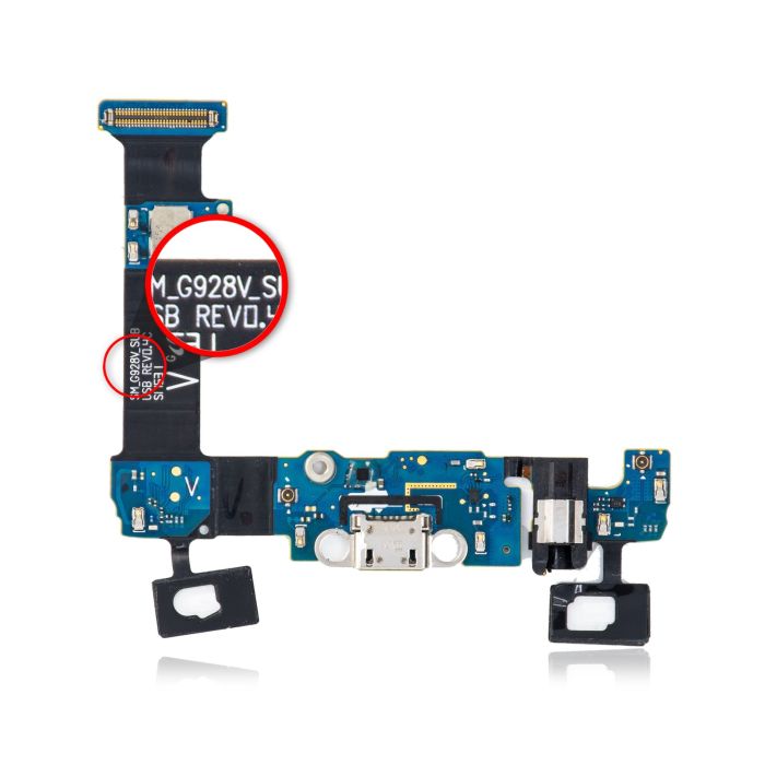 Ladebuchse Flexkabel für Samsung Galaxy S6 Rand Plus G928V (Verizon)