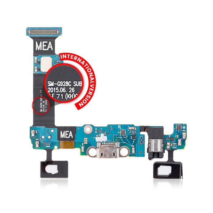 Ladebuchse Flexkabel für Galaxy S6 Rand Plus (G928C) (Internationale Version)