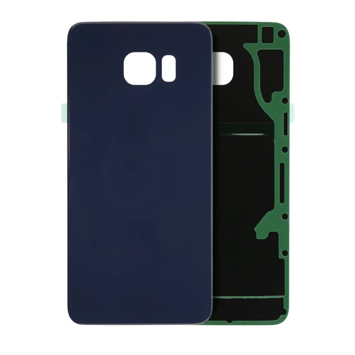 Rückglas für Galaxy S6 Rand Plus (ohne Logo) (Aftermarket Plus) (Black Sapphire)
