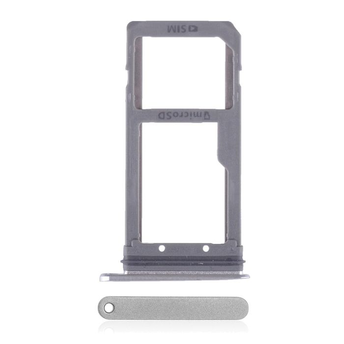 SIM-Kartenschacht Single für Samsung Galaxy S7 (Silber)