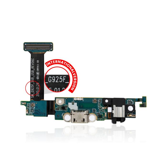 Ladebuchse mit Platine für Galaxy S6 Rand (G925F) (Internationale Version)