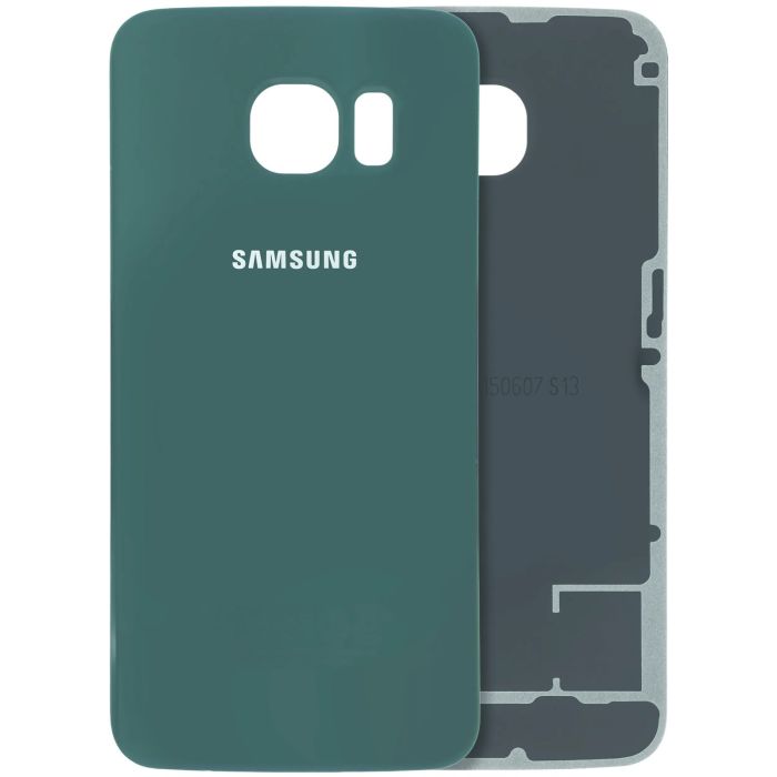 Rückglas für Samsung Galaxy S6 Rand (Service Pack) (Grün)