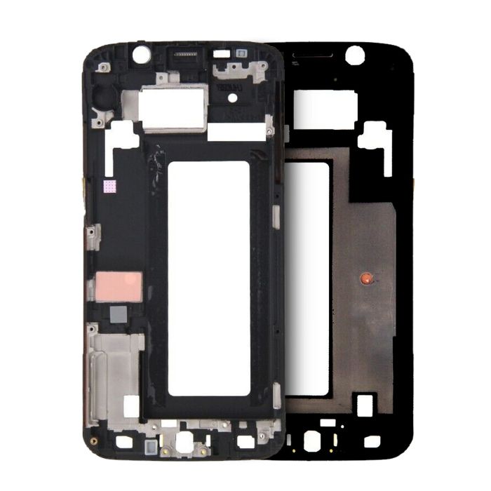 Mittelrahmen für Samsung Galaxy S6 Rand (Service Pack) (Black Sapphire)