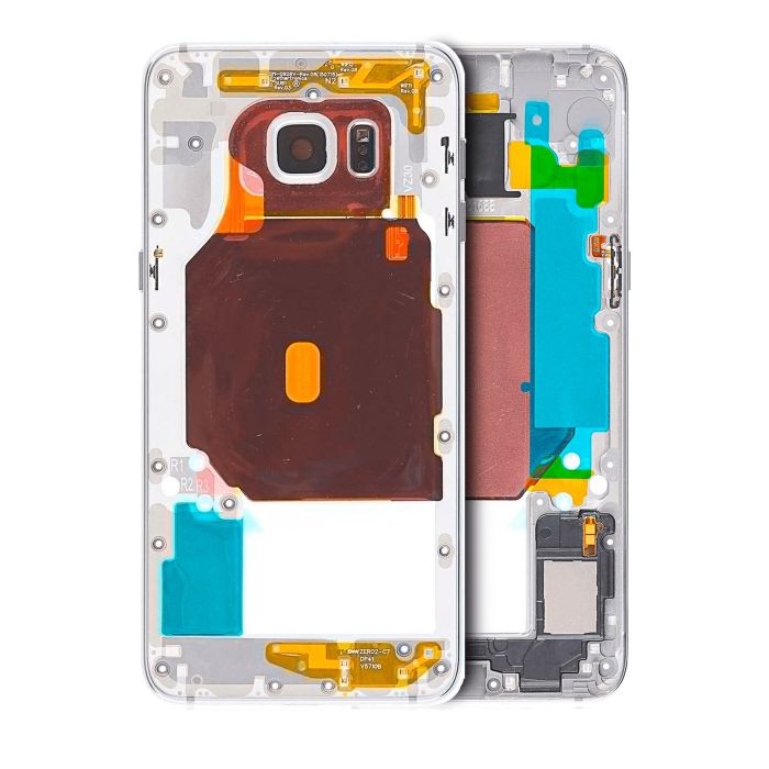 Mittelrahmen für Samsung Galaxy S6 Rand (Silber)