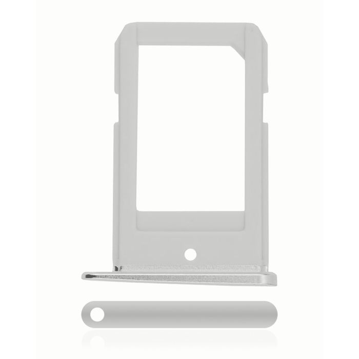 SIM-Kartenschacht für Samsung Galaxy S6 Rand (Silber)