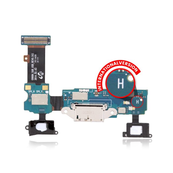 Ladebuchse Flexkabel für Samsung Galaxy S5 (G900H) (Internationale Version)