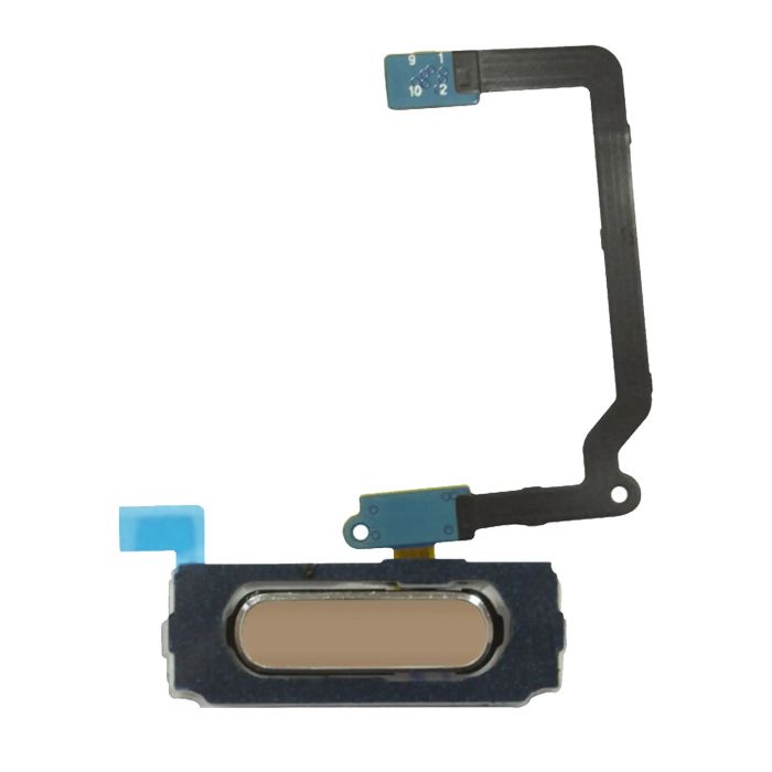 Home-Taste mit Flexkabel für Samsung Galaxy S5 (Gold)