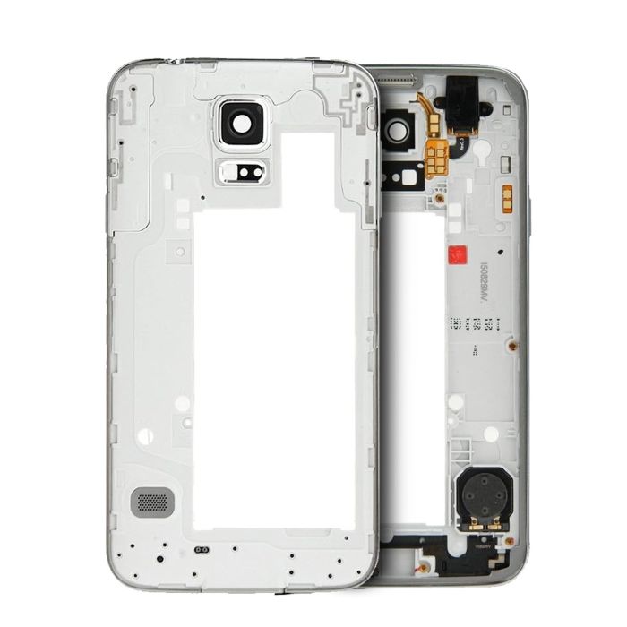 Mittelrahmen für Galaxy S5 (mit Middle Plate und Kleinteilen) (Service Pack)
