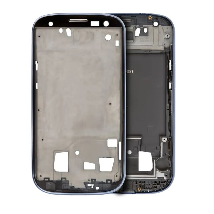 LCD Rahmen für Samsung Galaxy S3 (Verizon/ Straight Talk) (I535) (Blau)