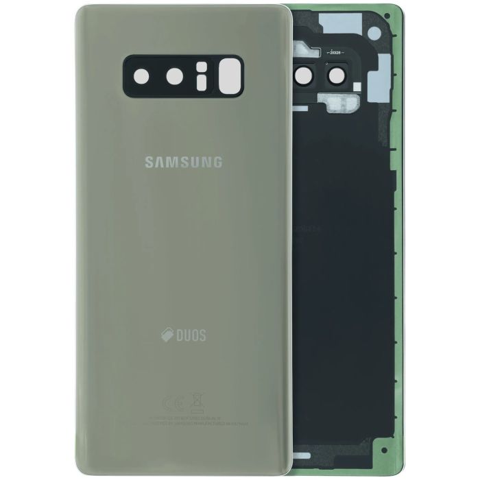 Rückglas mit Kameralinse für Galaxy Note 8 (Dual Sim) (Service Pack) (Gold)