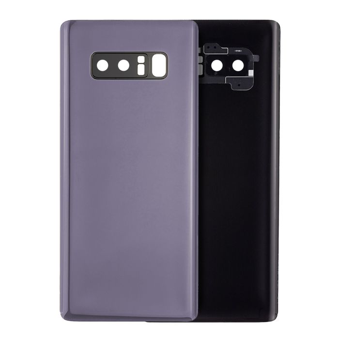 Rückglas mit Kameralinse für Samsung Galaxy Note 8 (Service Pack) (Orchid Gray)