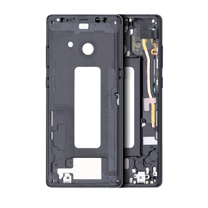 Mittelrahmen für Samsung Galaxy Note 8 (mit Kleinteilen) (Schwarz)