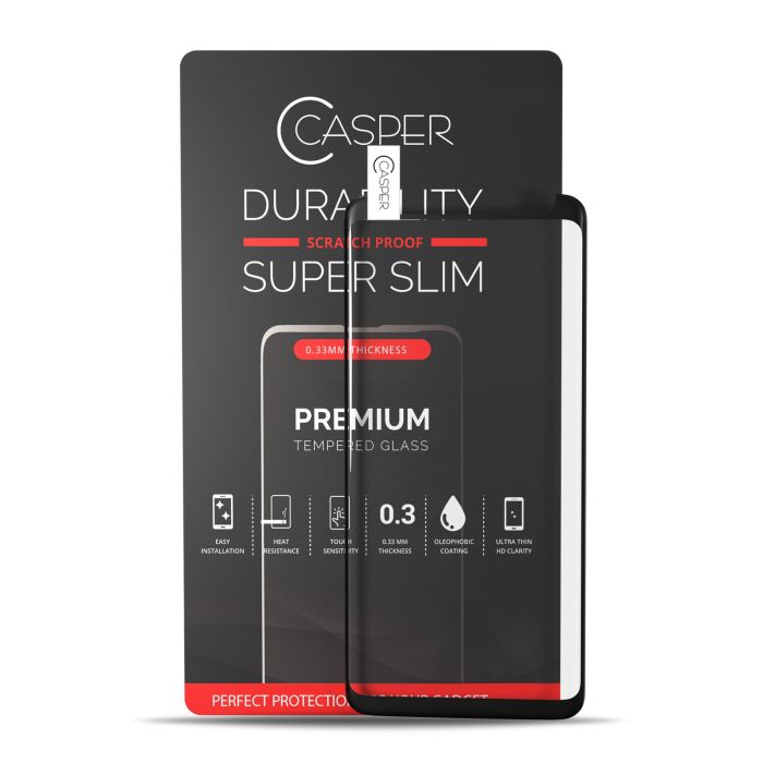 Casper Displayschutzglas für Galaxy Note 9 (Retail-Verpackung) (Transparent)