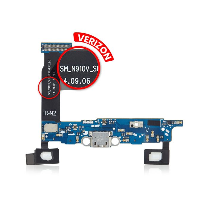 Ladebuchse Flexkabel für Samsung Galaxy Note 4 (N910V) (Verizon)