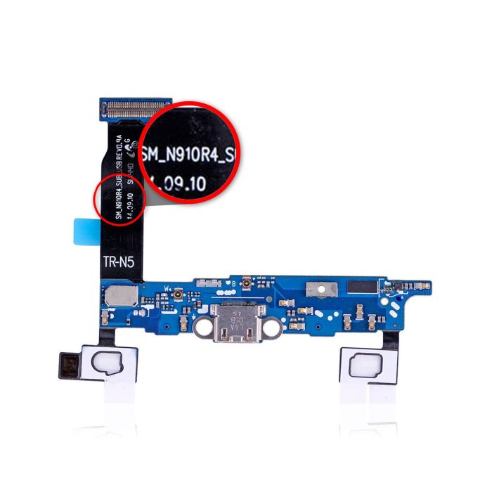 Ladebuchse Flexkabel für Samsung Galaxy Note 4 (N910R4) (US Cellular)