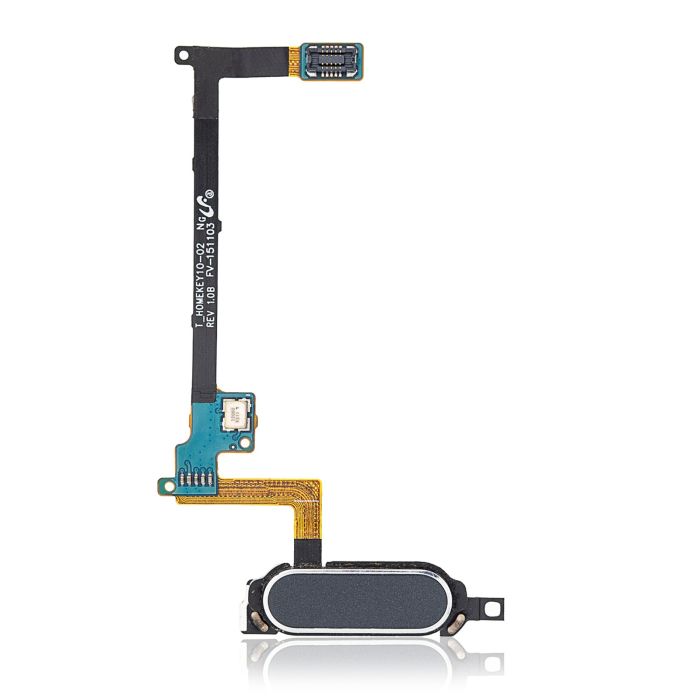 Home-Taste mit Flex für Samsung Galaxy Note 4 (Schwarz)