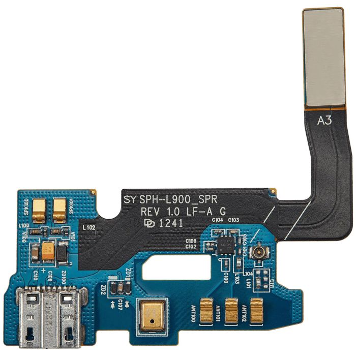 Ladebuchse Flexkabel für Samsung Galaxy Note 2 (l900) (Sprint)