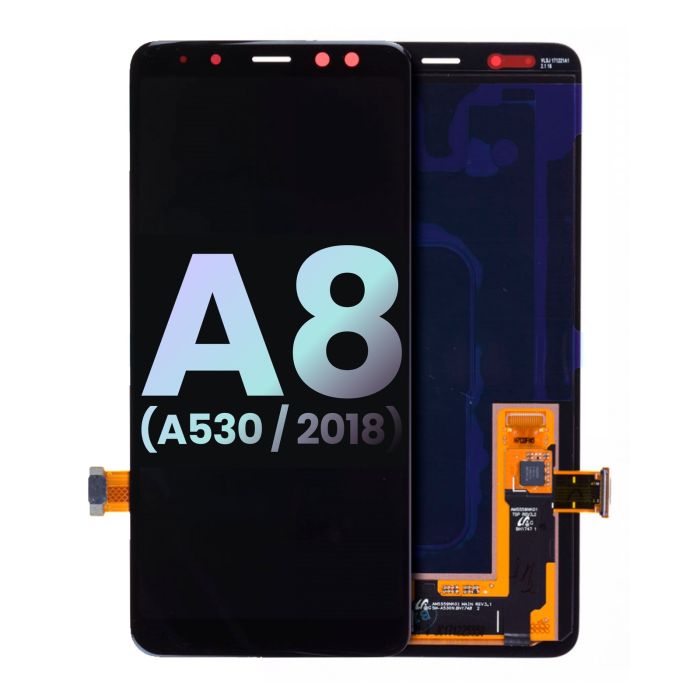 OLED Display ohne Rahmen für Galaxy A8 (A530/ 2018) (Service Pack) (All Colors)