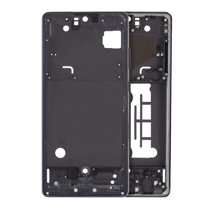 Mid Rahmen für Samsung Galaxy A71 5G UW (A716V/ 2020) (Prism Crush Black)