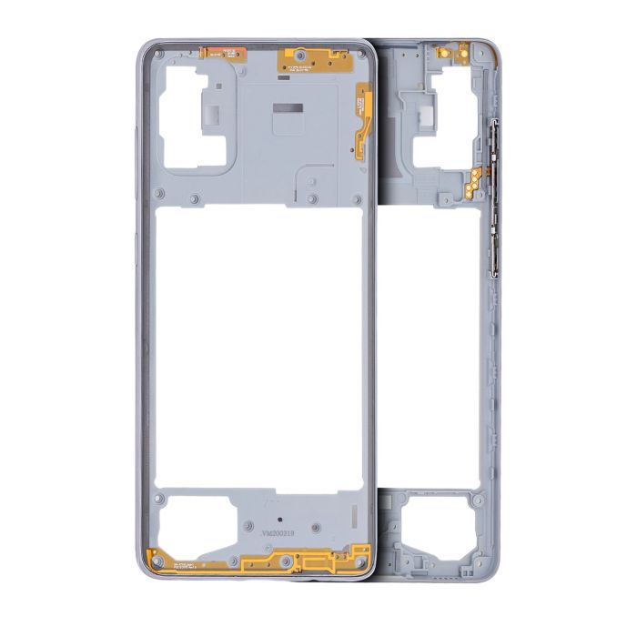 Mittelrahmen für Samsung Galaxy A71 (A715/ 2020) (Prism Crush Silver)