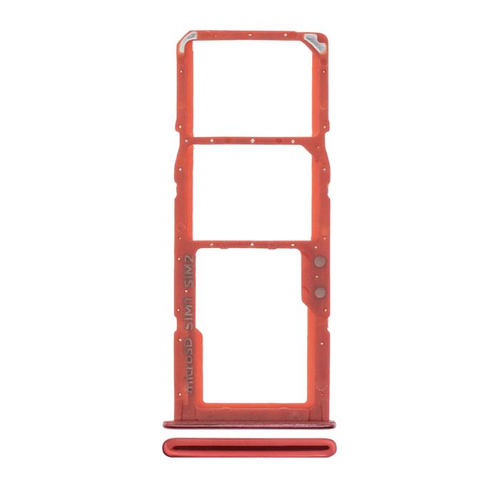 SIM-Kartenschacht Dual für Samsung Galaxy A71 (A715/ 2020) (Rot)