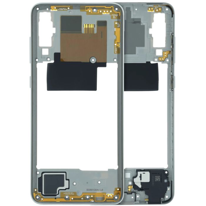Mittelrahmen für Samsung Galaxy A70 (A705) (Service Pack) (Weiß)