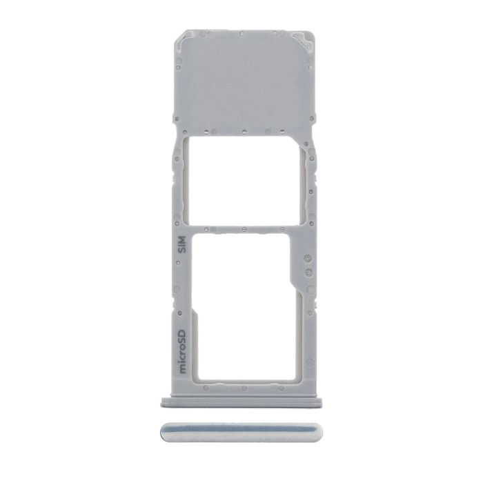 SIM-Kartenschacht Single für Samsung Galaxy A70 (A705/ 2019) (Silber)