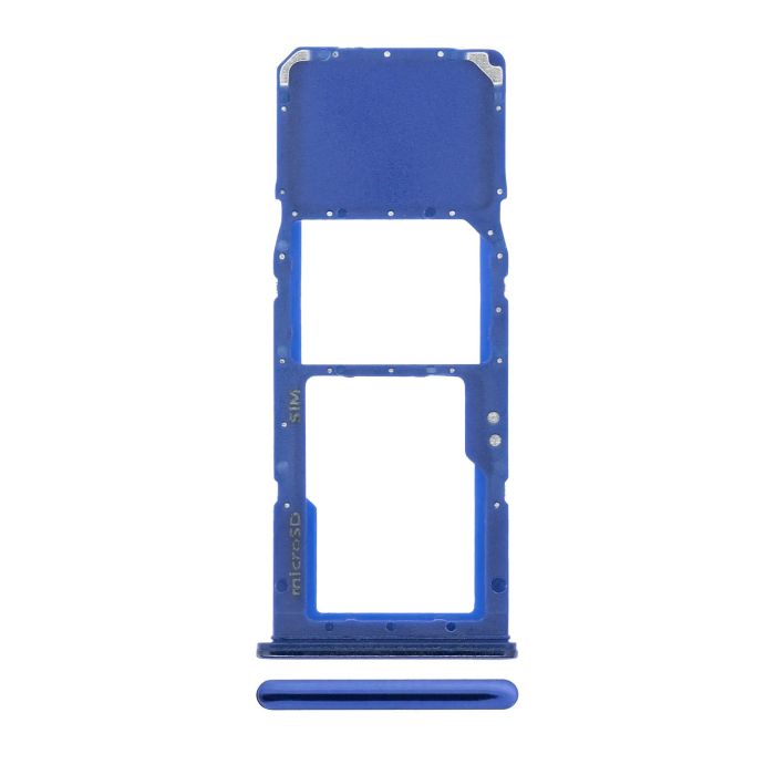 SIM-Kartenschacht Single für Samsung Galaxy A70 (A705/ 2019) (Blau)