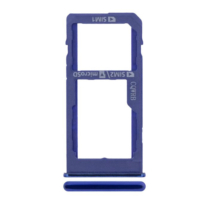 SIM-Kartenschacht Dual für Samsung Galaxy A60 (A606/ 2019) (Seawater Blue)