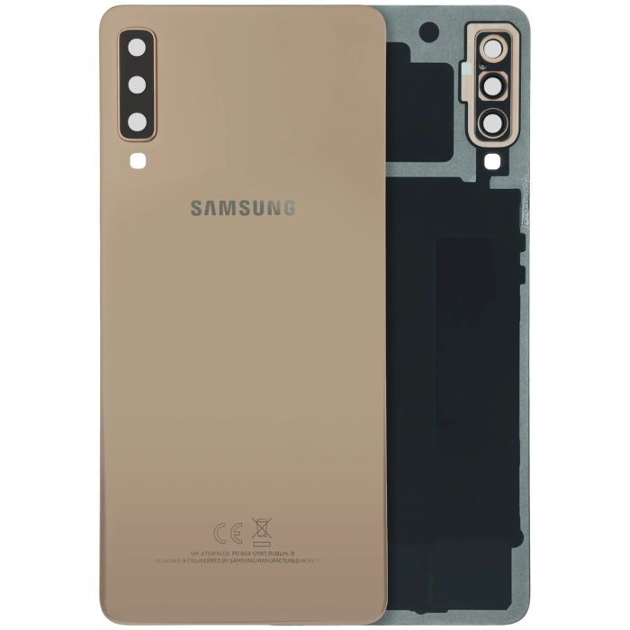 Rückseite Abdeckung mit Kameralinse für Galaxy A7 (A750/ 2018) (Service Pack)