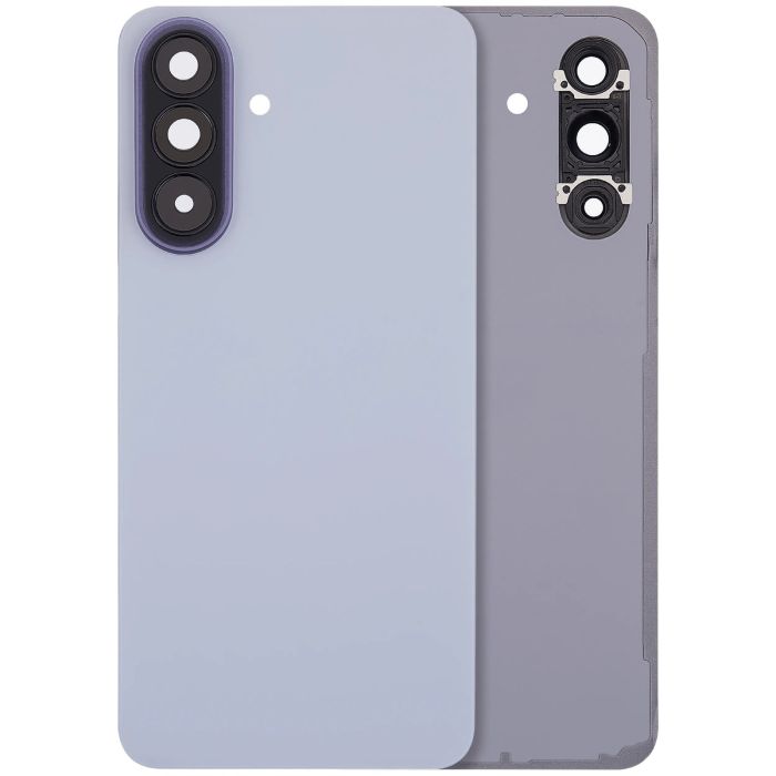Rückglas mit Kameralinse für Galaxy A57 5G (A576/ 2026) (ohne Logo) (Icyblue)