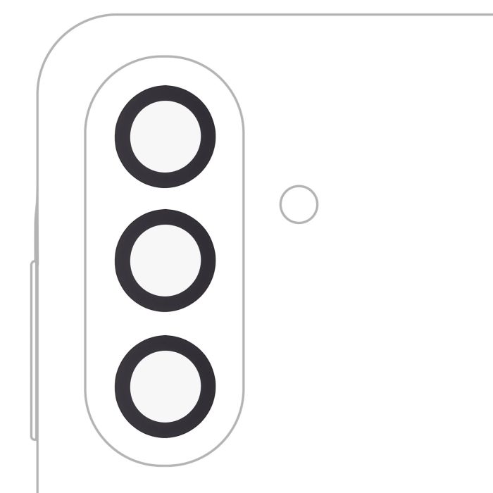 Rückkamera-Linse (nur Glas) mit Kleber für Samsung Galaxy A56 5G (A566/ 2025)