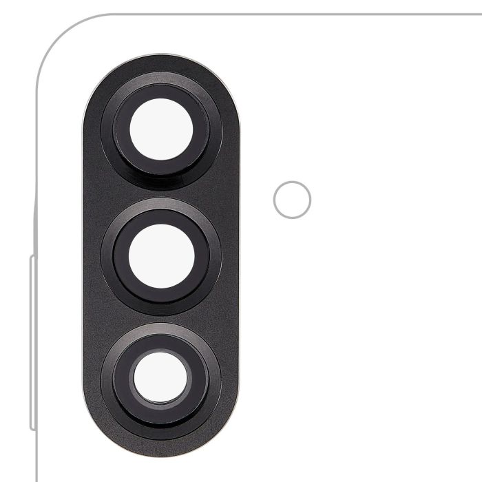 Rückkamera-Linse mit Rahmen Ring für Samsung Galaxy A56 5G (A566/ 2025)
