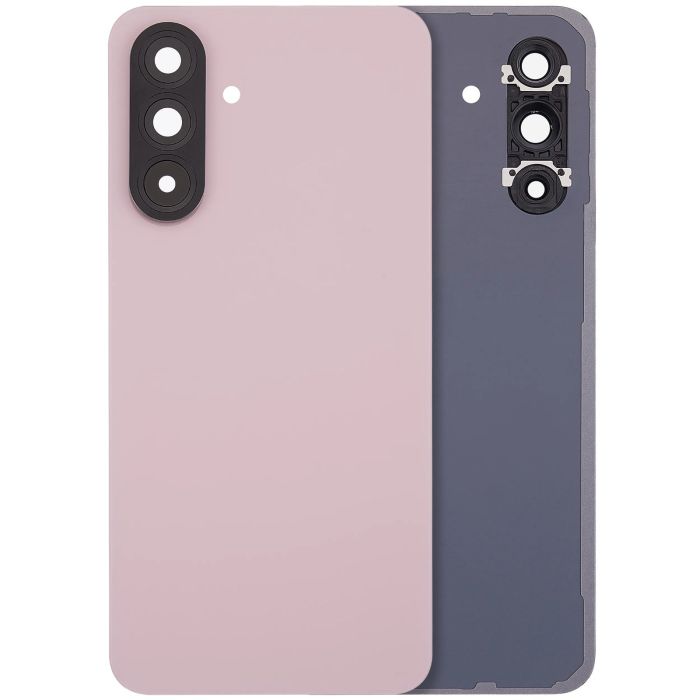 Rückglas mit Kameralinse für Galaxy A56 5G (A566/ 2025) (ohne Logo) (Pink)