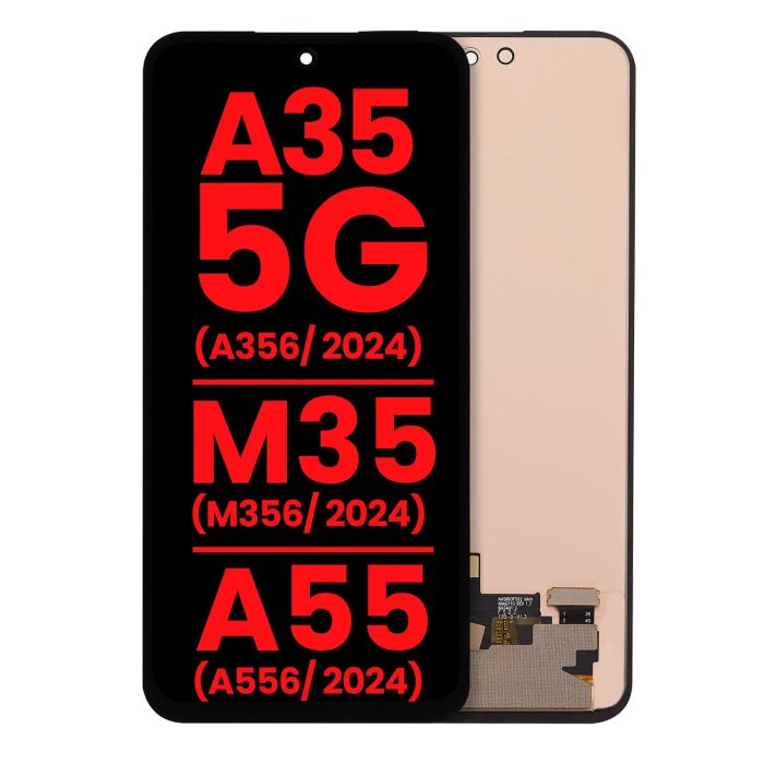 OLED Display ohne Rahmen für Galaxy A35 5G (A356/ 2024)/ M35 (M356/ 2024)/ A55