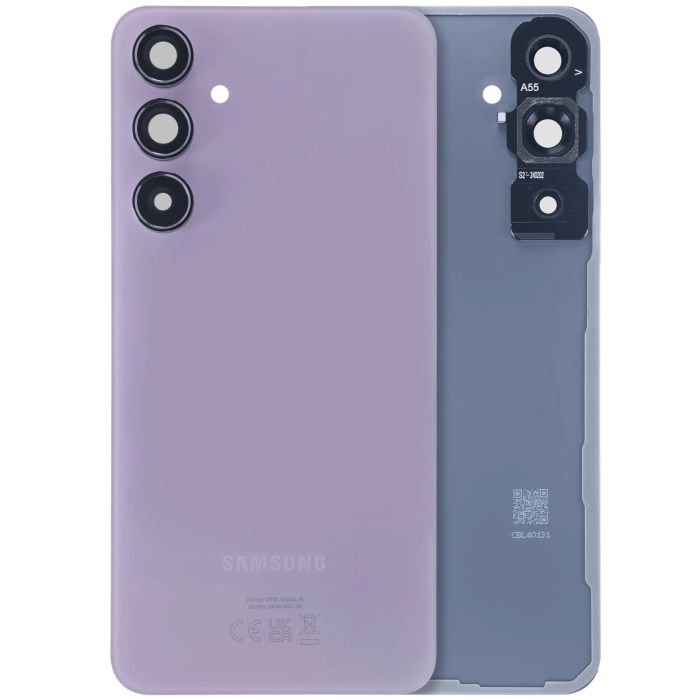 Rückglas für Samsung Galaxy A55 5G (A556/ 2024) (Service Pack) (Lilac)