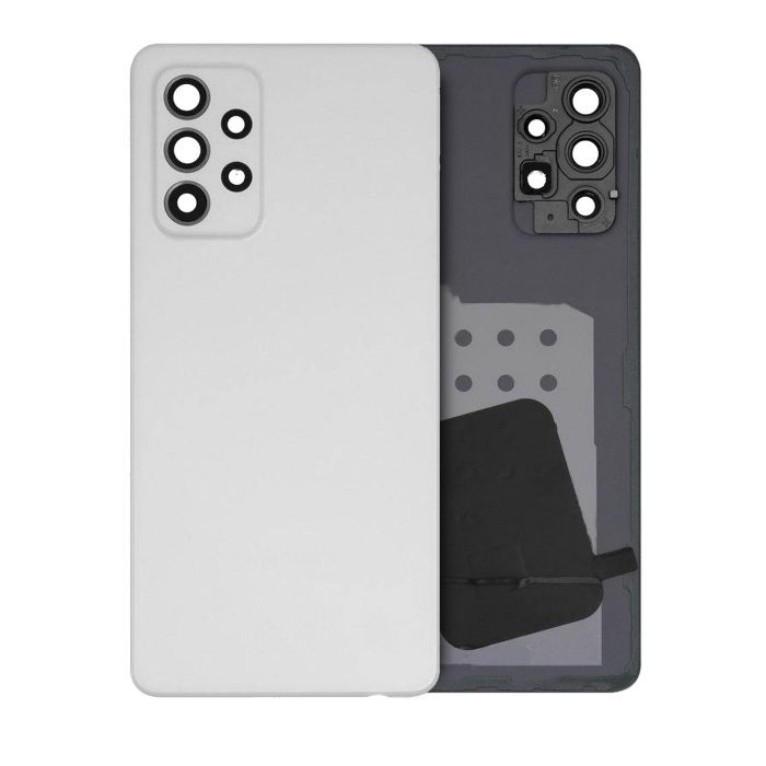 Rückglas mit Kameralinse für Samsung Galaxy A52s (Service Pack) (Awesome White)
