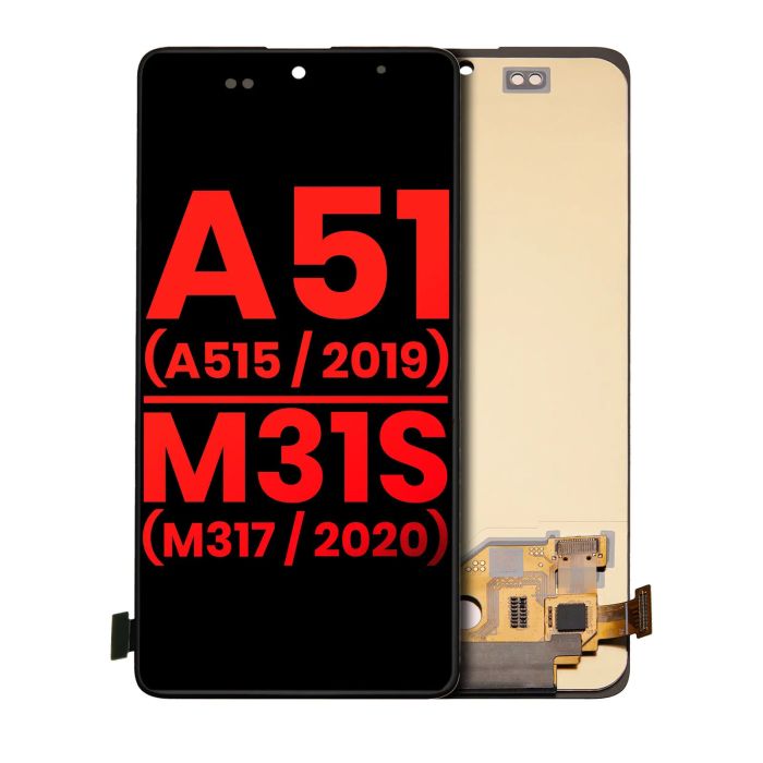 OLED Display ohne Rahmen für Galaxy A51 4G (A515/ 2019)/ M31S (M317/ 2020)