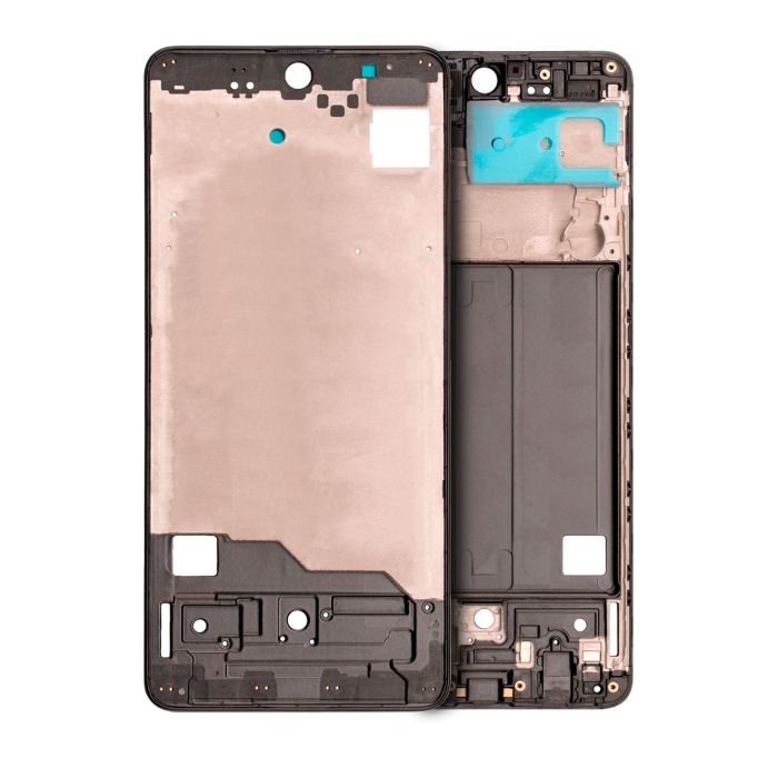 LCD-Rahmen für Samsung Galaxy A51 4G (A515/ 2019) (Prism Crush Black)