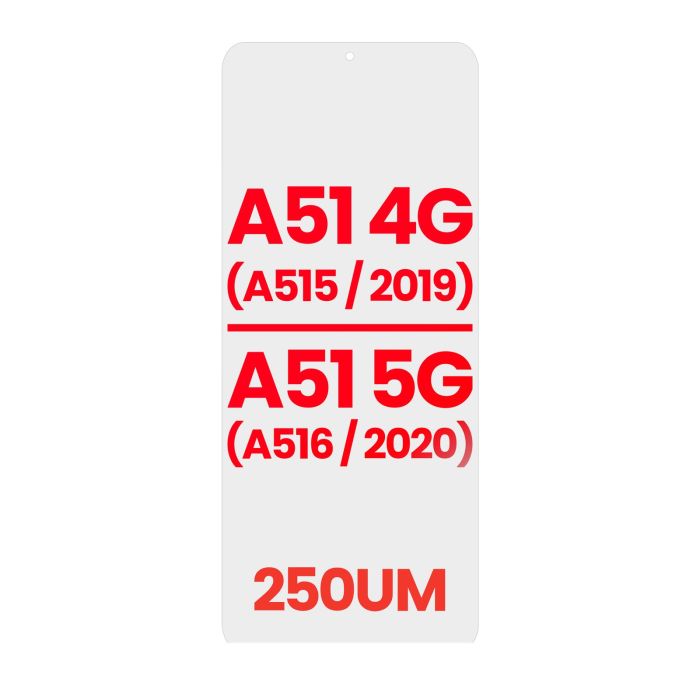OCA für Galaxy A51 4G (A515/ 2019)/ A51 5G (A516/ 2020) (10er Pack) (250um)