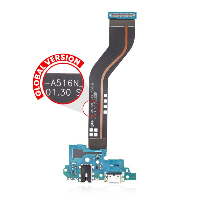 Ladebuchse Flex mit Kopfhörerbuchse für Galaxy A51 5G (A516/ 2020) Nr.2