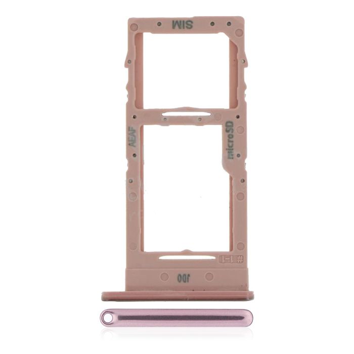 SIM-Kartenschacht Dual für Samsung Galaxy A51 5G (A516/ 2020) (Prism Cube Pink)