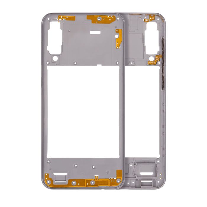 Mittelrahmen für Galaxy A50s (A507/ 2019) (Aftermarket Plus) (Prism Crush White)
