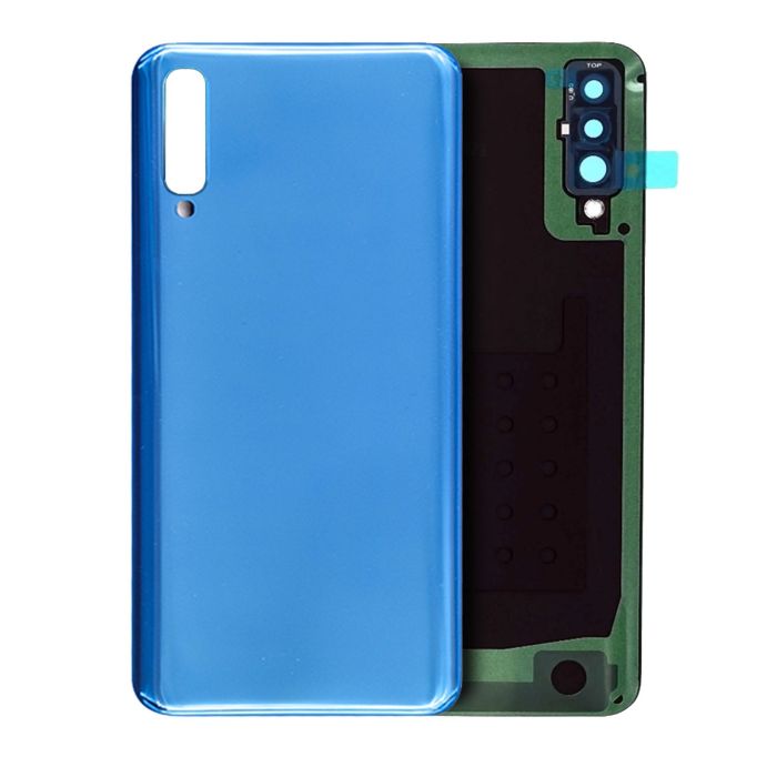 Rückseite Abdeckung mit Kleber für Galaxy A50 (A505/ 2019) (Generic) (Blau)