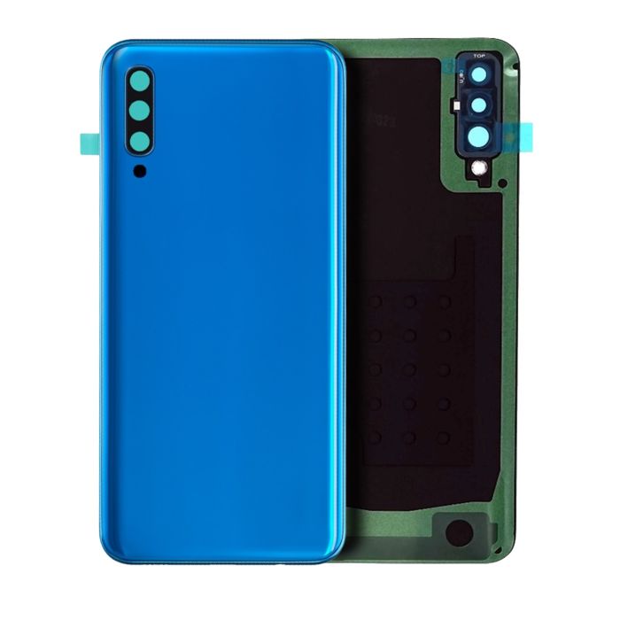 Rückglas mit Kameralinse für Samsung Galaxy A50 (Service Pack) (Blau)