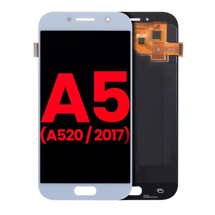 OLED Display ohne Rahmen für Galaxy A5 (A520/ 2017) (Blue Mist)