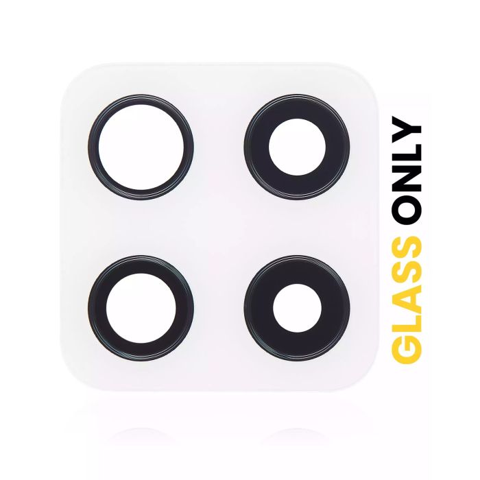 Rückkamera-Linse (nur Glas) mit Kleber für Galaxy A42 5G (Prism Dot White)