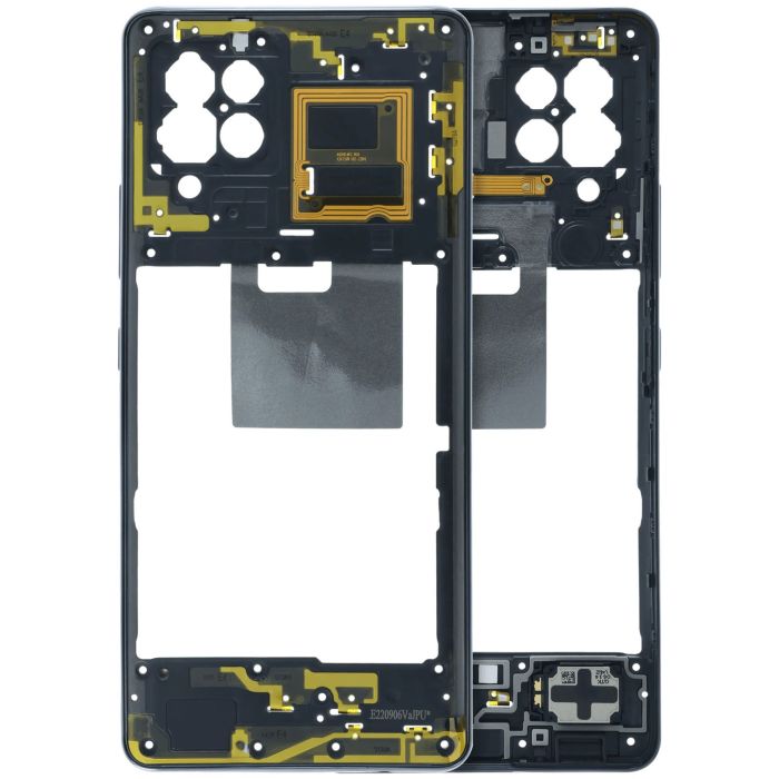 Mittelrahmen für Samsung Galaxy A42 (A426) (Service Pack) (Schwarz)