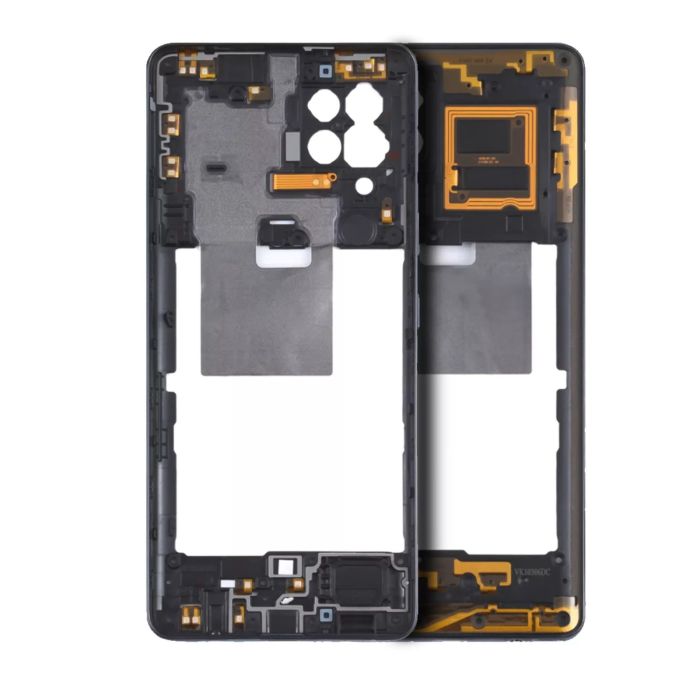 Mid Rahmen für Samsung Galaxy A42 5G (A426/ 2020) (Prism Dot Black)